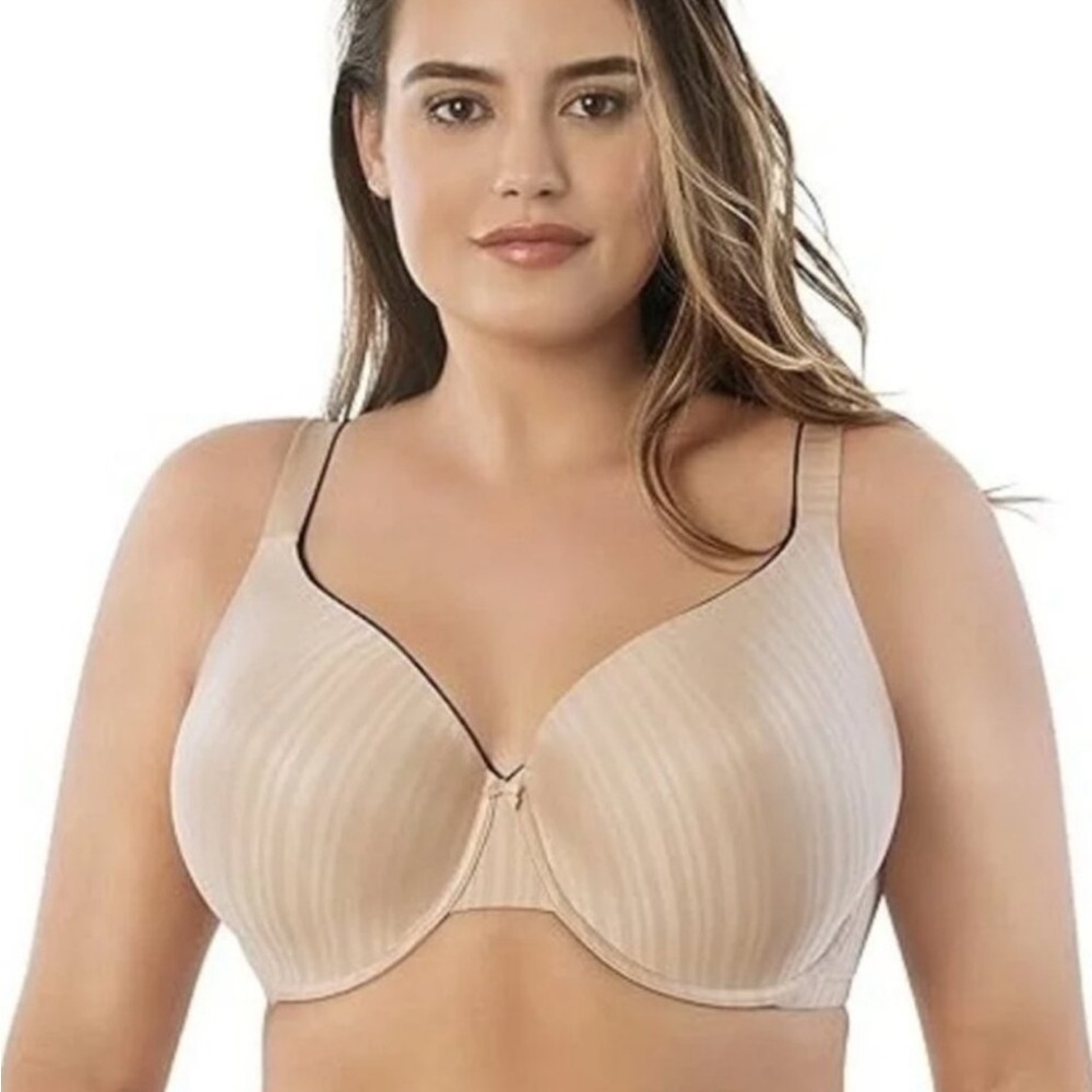 PARFAIT Women's Aline‎ T-Shirt Bra Nude Sz 36H Casual Minimal Comfy